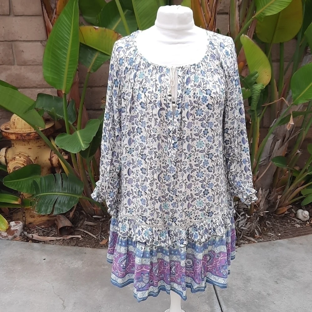 Spell and the Gypsy Dahlia Tunic Dress extra small - Picture 3 of 10